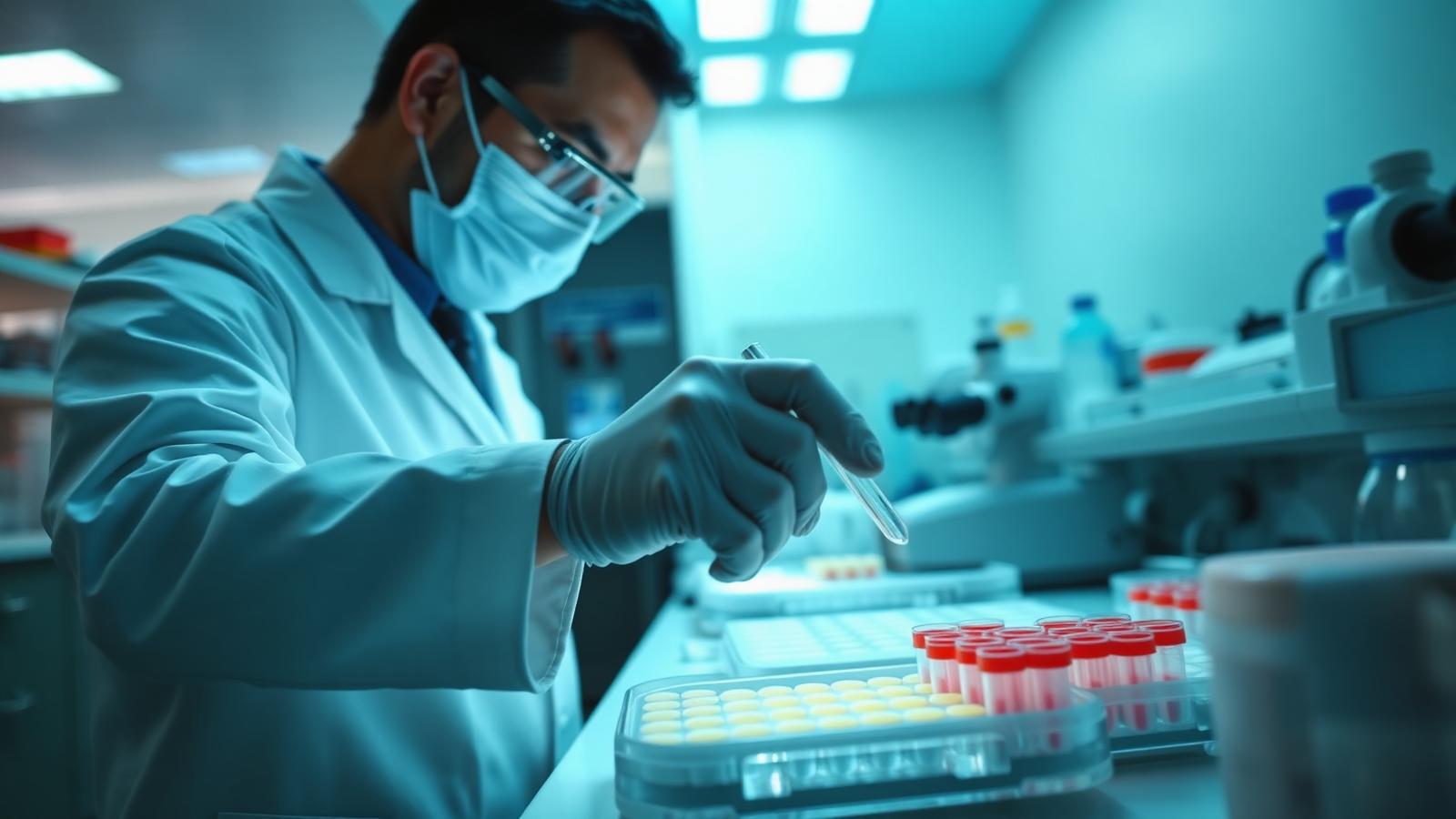 Sample preparation for a district-level assay programme.